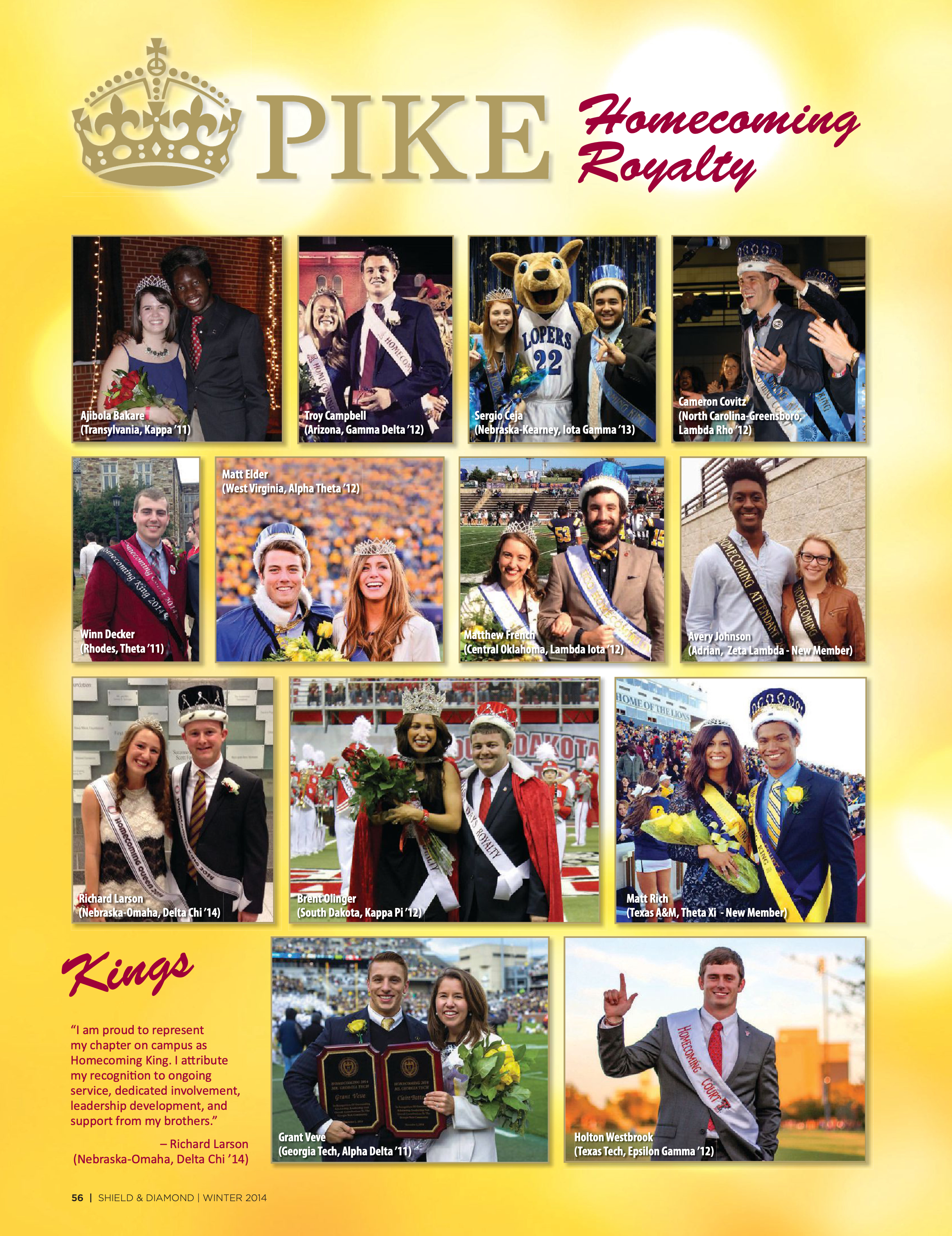 Pike Homecoming Royalty